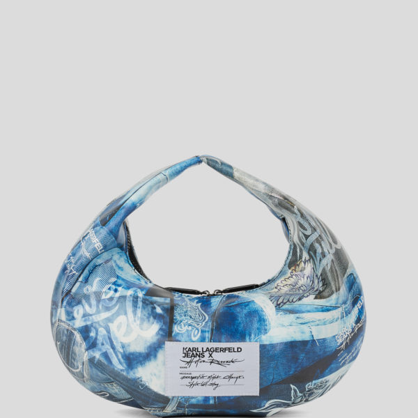 Karl Lagerfeld, Sac Besace Klj X Atelier Reservé, Femme, Bleu de réserve, Taille: X00