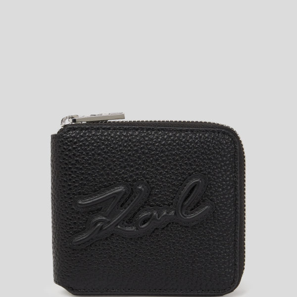 Karl Lagerfeld, Portefeuille K/skuare, Femme, Noir, Taille: X00