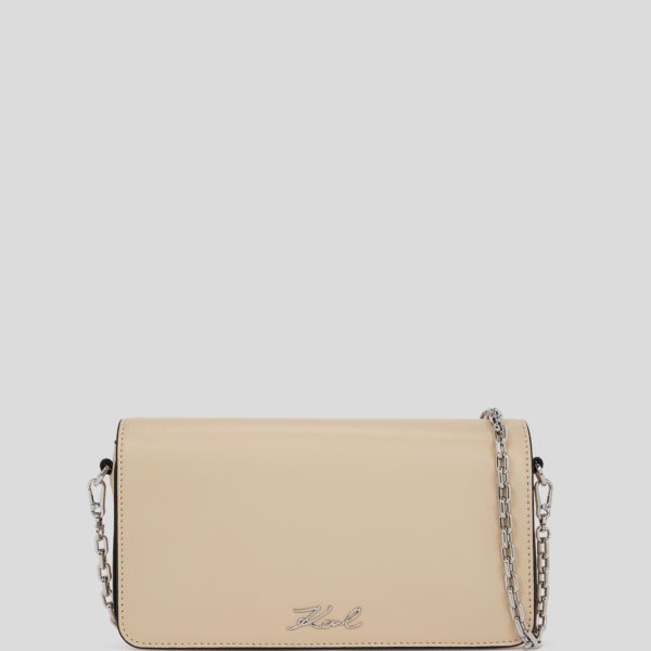 Karl Lagerfeld, Pochette K/signature, Femme, Trench Beige, Taille: X00