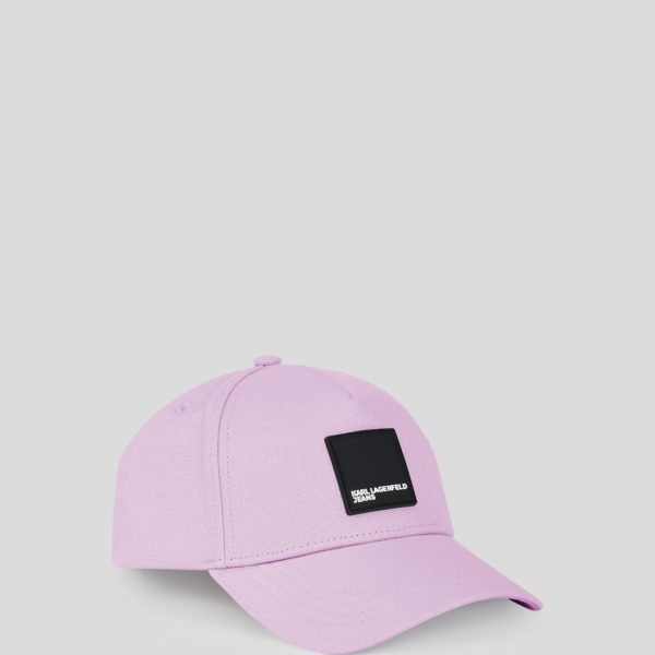 Karl Lagerfeld, Casquette Avec Logo Klj, Femme, Lavendula, Taille: X00