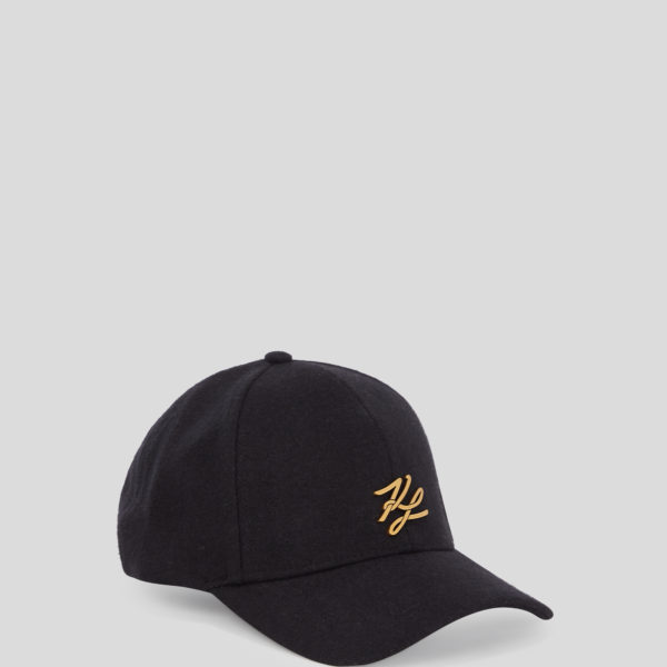 Karl Lagerfeld, Casquette En Laine K/autograph, Femme, Noir, Taille: X00