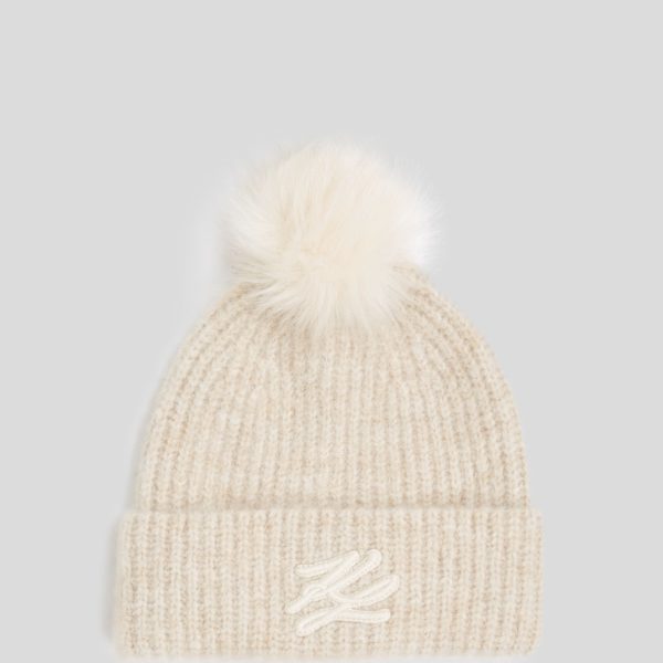 Karl Lagerfeld, Bonnet K/autograph, Femme, Trench Beige, Taille: X00
