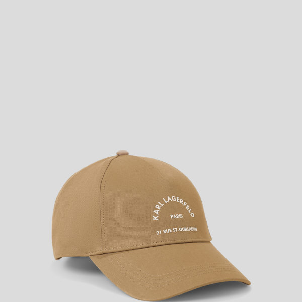 Karl Lagerfeld, Casquette Rue St-guillaume, Femme, Nougat, Taille: X00