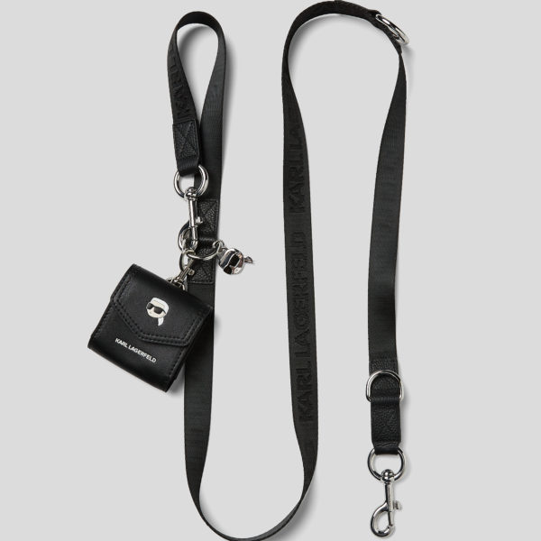 Karl Lagerfeld, Laisse Et Pochette K/pet, Femme, Noir, Taille: X00
