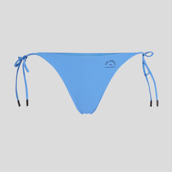 Karl Lagerfeld, Bas De Bikini Rue St-guillaume, Femme, Ultramarine, Taille: XXS
