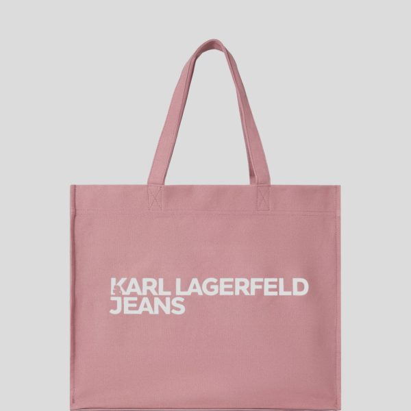 Karl Lagerfeld, Sac Shopper Avec Logo Klj, Femme, Gorge de renard, Taille: X00