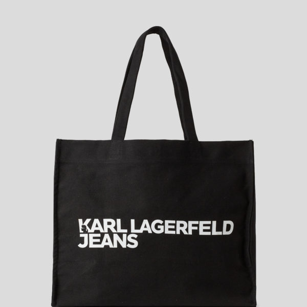 Karl Lagerfeld, Sac Shopper Avec Logo Klj, Femme, Noir, Taille: X00