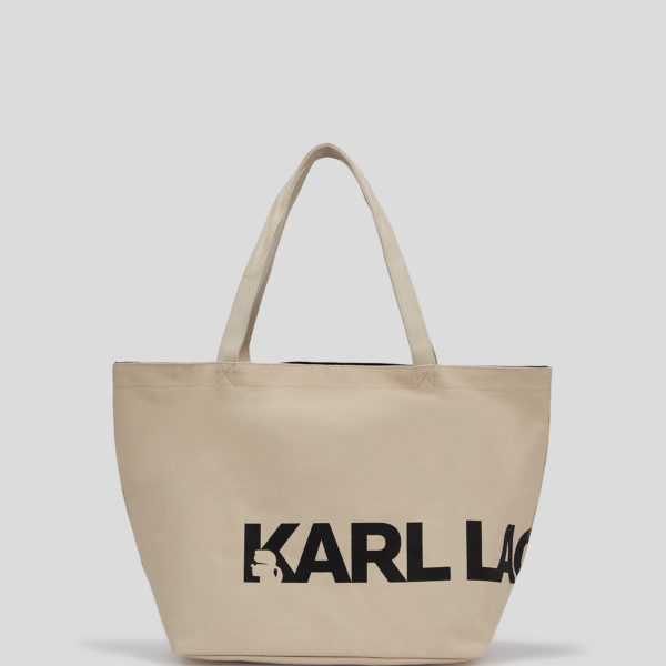 Karl Lagerfeld, Cabas Avec Logo K/essential Oversize, Femme, Ciment, Taille: X00