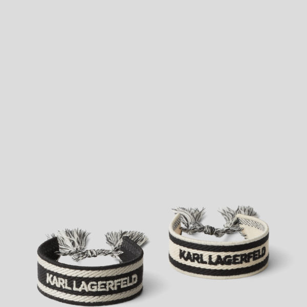 Karl Lagerfeld, Bracelets Tissés K/essential – Lot De 2, Femme, Multi, Taille: X00