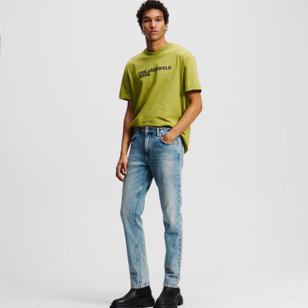 Karl Lagerfeld, Jean Slim, Homme, Bleu clair visuel, Taille: L3634
