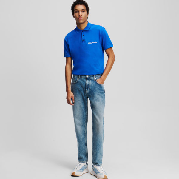 Karl Lagerfeld, Jean Fuselé, Homme, Bleu lavé, Taille: L3634