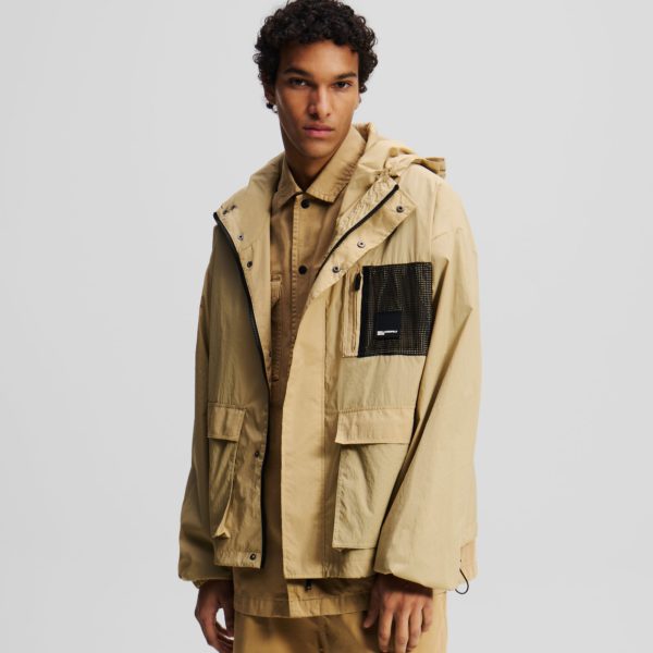Karl Lagerfeld, Veste De Style Utilitaire, Homme, Bleu maïs, Taille: XXXL