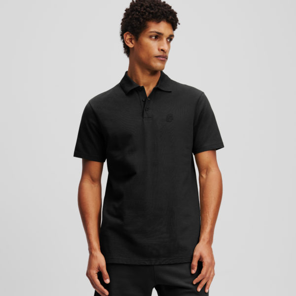 Karl Lagerfeld, Polo Karl Kameo, Homme, Noir, Taille: XXXL