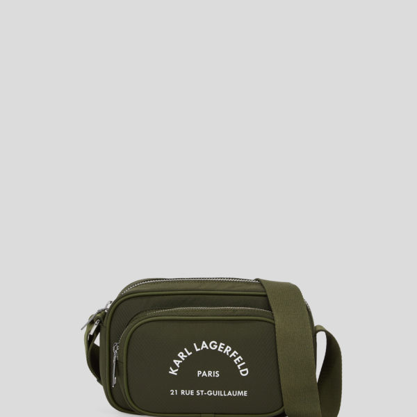 Karl Lagerfeld, Sac Bandoulière En Nylon Rue St-guillaume, Homme, Kaki, Taille: X00