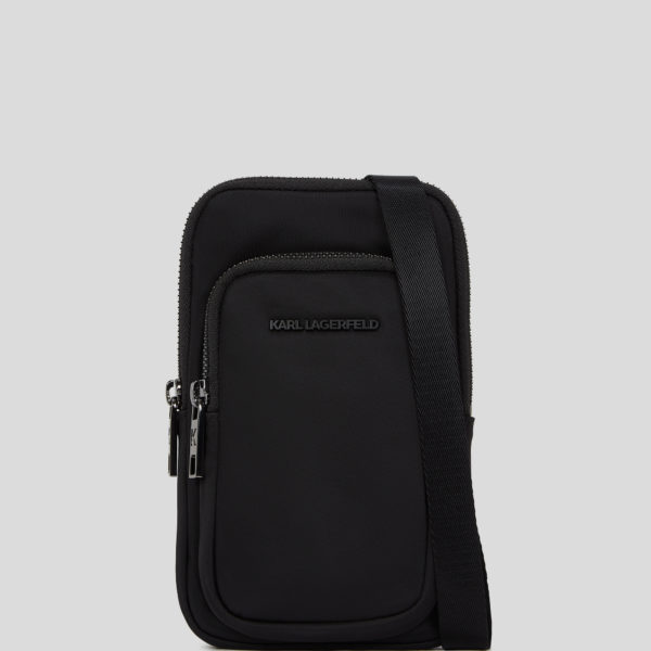 Karl Lagerfeld, Pochette En Nylon K/essential, Homme, Noir, Taille: X00