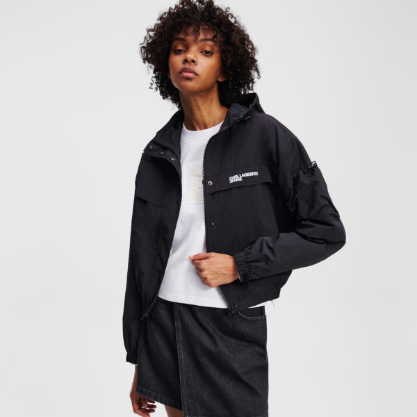 Karl Lagerfeld, Veste Légère, Femme, Noir, Taille: XXS