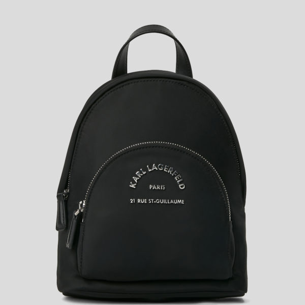 Karl Lagerfeld, Petit Sac À Dos Rue St-guillaume, Femme, Noir, Taille: X00