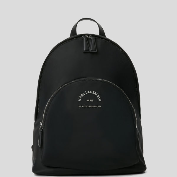Karl Lagerfeld, Sac À Dos Rue St-guillaume Taille Moyenne, Femme, Noir, Taille: X00