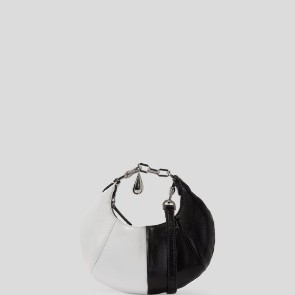 Karl Lagerfeld, Sac Bracelet Kl X Joann, Femme, Blanc/Noir, Taille: X00
