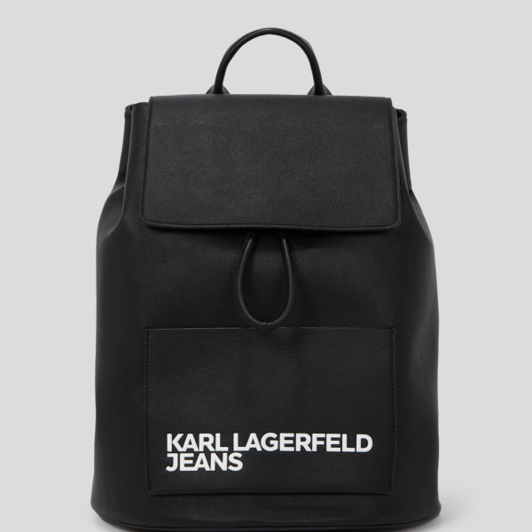 Karl Lagerfeld, Sac À Dos À Rabat, Femme, Noir, Taille: X00