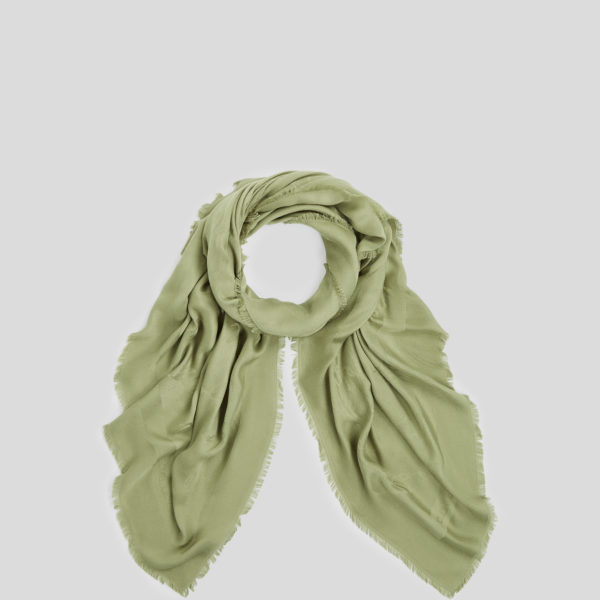 Karl Lagerfeld, Écharpe En Jacquard K/signature, Femme, Vert d’huile, Taille: X00