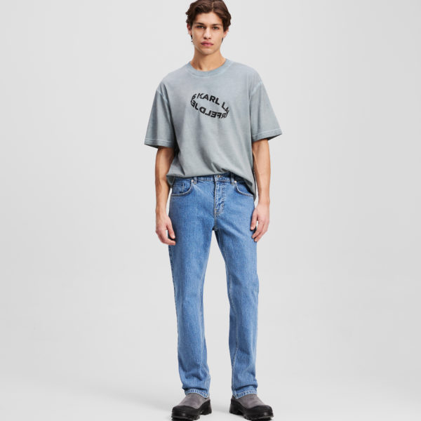 Karl Lagerfeld, Straight Jeans, Homme, Pierre bleu clair, Taille: L3634