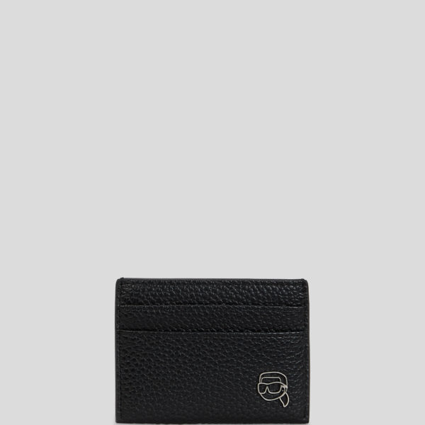 Karl Lagerfeld, Ikon Outline Cardholder, Homme, Noir, Taille: X00