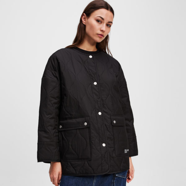 Karl Lagerfeld, Veste Matelassée, Femme, Noir, Taille: XXS