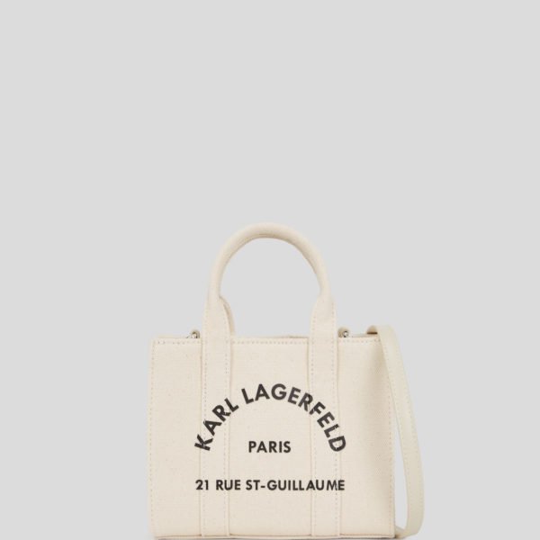 Karl Lagerfeld, Rue St-guillaume Mini Tote Bag, Femme, Naturel, Taille: X00