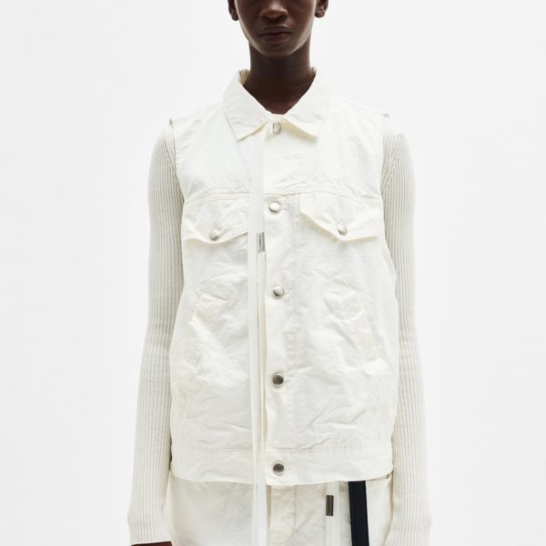 Juliette 5 Pocket High Comfort Sleeveless Jacket – ANN DEMEULEMEESTER