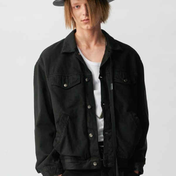 Patrick 5 Pockets High Comfort Blouson Denim - ANN DEMEULEMEESTER