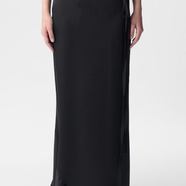 Eveline Long Bias Skirt – ANN DEMEULEMEESTER