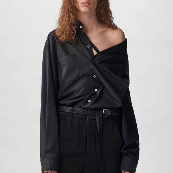 Nelly Dropped Shoulder Shirt Popeline – ANN DEMEULEMEESTER