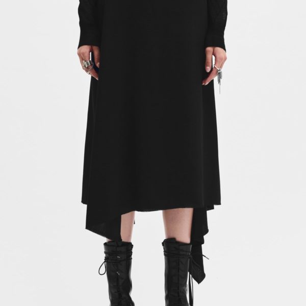 Ylva Mid Wrap Skirt – ANN DEMEULEMEESTER