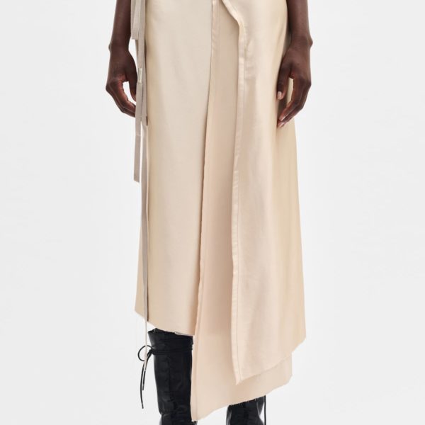Urda Wrap Midi Skirt – ANN DEMEULEMEESTER