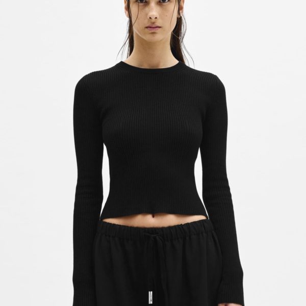 Kati Cropped Sweater – ANN DEMEULEMEESTER