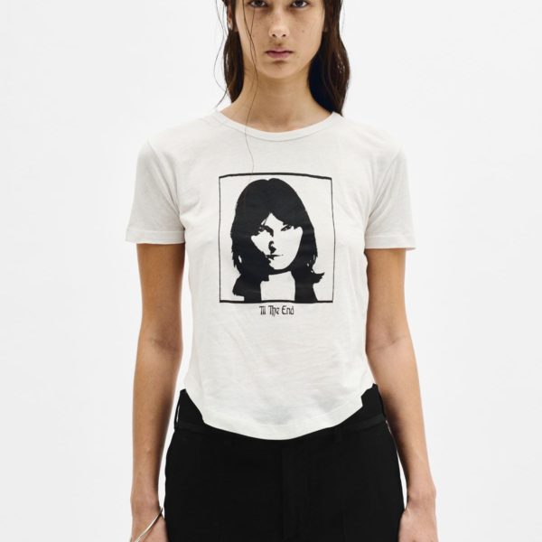 Georgette  »till The End » Micro T-shirt – ANN DEMEULEMEESTER