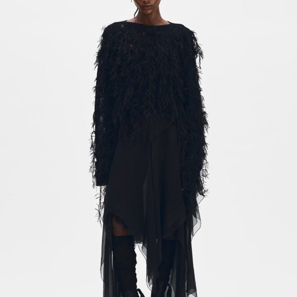 Multilayer Midi Slip Dress – ANN DEMEULEMEESTER
