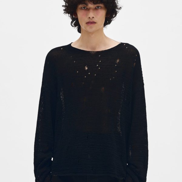 Lindor Open Neck Sweater – ANN DEMEULEMEESTER