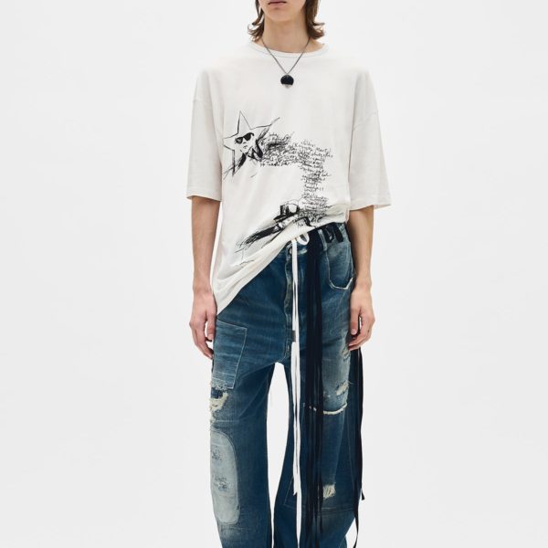 Dieter  »sketchbook » High-comfort T-shirt – ANN DEMEULEMEESTER