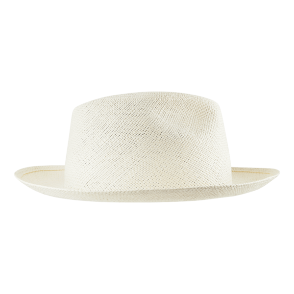 Vilebrequin Natural Straw Panama Hat Solid – Charming – Beige – Size M