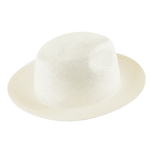 Vilebrequin Natural Straw Panama Hat Solid – Charming – Beige – Size M
