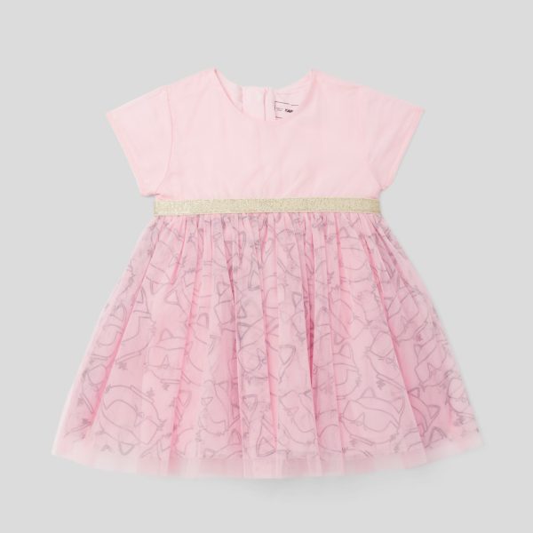 Karl Lagerfeld, Robe Tutu Ikon Pour Bébés, unisex, Rose, Taille: L9M
