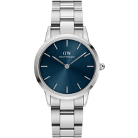 Daniel Wellington DW Montre 28mm Iconic Link Arctic Silver