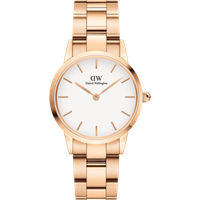 Daniel Wellington DW Montre 28mm Iconic Link Rose Gold