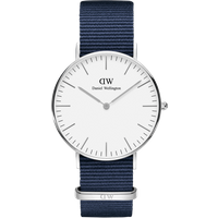 Daniel Wellington DW Montre 36mm Classic Bayswater Silver