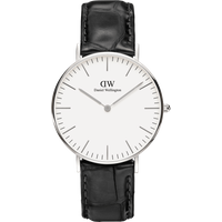 Daniel Wellington DW Montre 36mm Classic Reading Silver