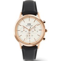 Daniel Wellington DW Montre 42mm Iconic Chronograph Sheffield RG Rose Gold