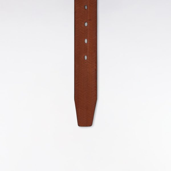 Ceinture En Cuir Marron Eden Park