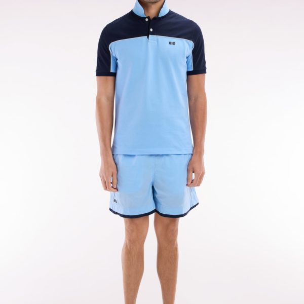 Maillot De Bain Ciel À Passepoil Blanc Eden Park